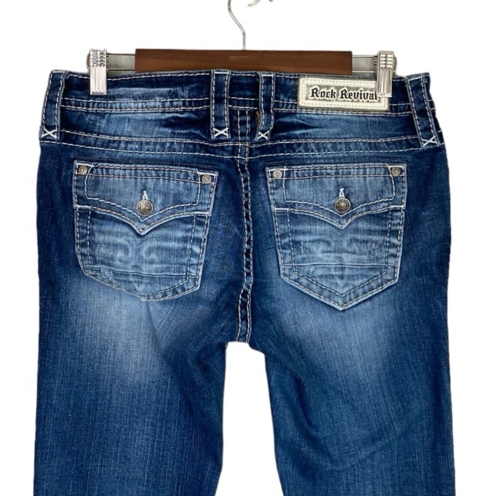 Rock Revival Melora Boot Bootcut Jeans Size 29 - Picture 4 of 7